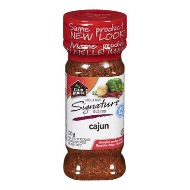 CLUB HOUSE One Step Seasoning, Cajun 120g/4.2 oz {Imported from Canada}